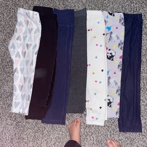 7 Toddler Girl Bottoms bundle